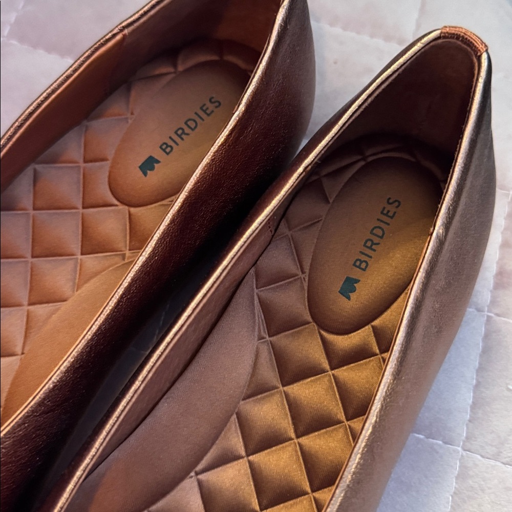 *NEW* BIRDIES CRANE FLATS RARE COPPER METALLIC 8.5 - Picture 5 of 10